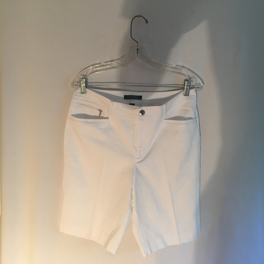 Lauren Ralph Lauren Zip Coin Pocket Bermuda Shorts